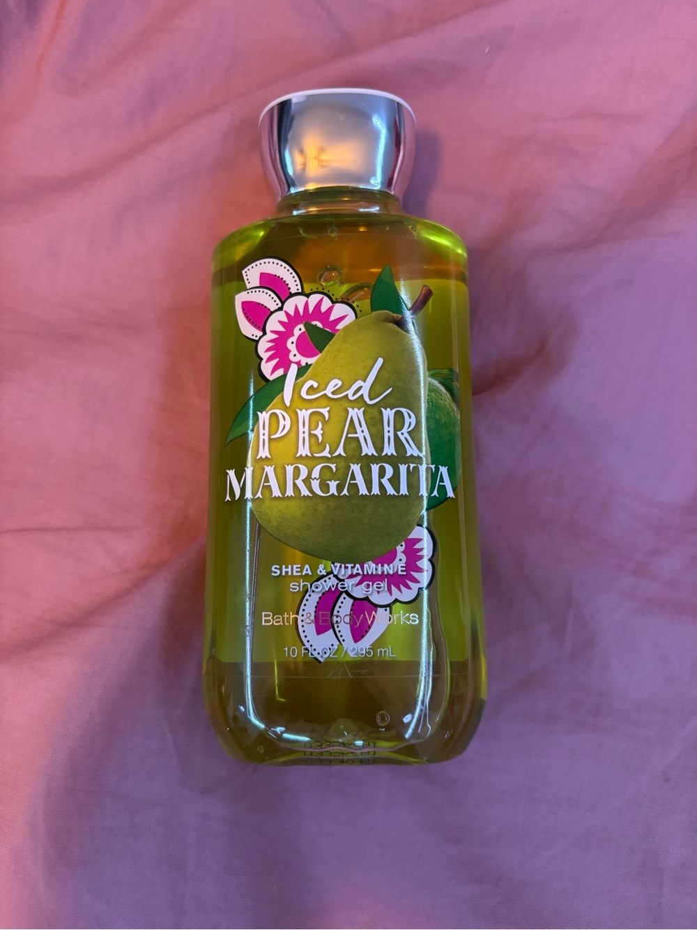 Bath & Body Works Iced Pear Margarita Shower Gel - Green